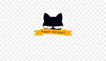Cat Dog Logo Brand Font - birthday number 15 