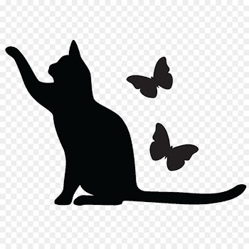 Cat Dog Sticker Kitten Wall decal - cat 