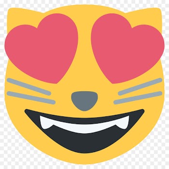 Cat Emoji Heart Felidae Kitten - emoji face 