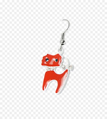 Cat Fashion accessory Model - Fox Earrings 