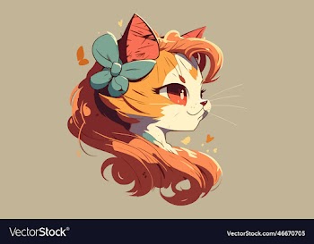 cat full body character cartoon