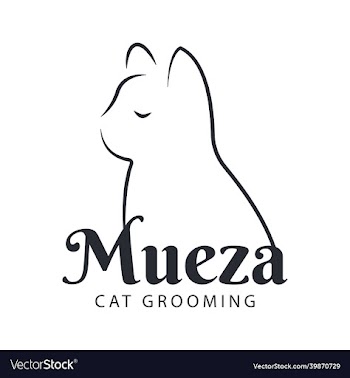 cat grooming logo design template pets grooming