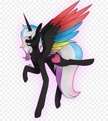 Cat Horse Unicorn Illustration Cartoon - cat 