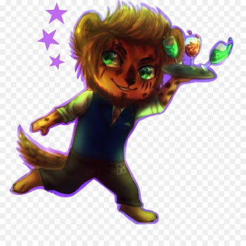 Cat Illustration Cartoon Legendary creature Purple - cat 