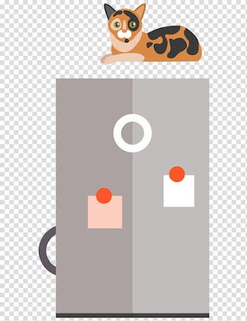 Cat Illustration, Creative color cat transparent background PNG clipart