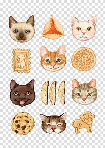Cat Kitten Cuteness Watercolor painting Illustration, Cat Avatar transparent background PNG clipart