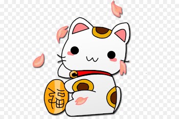Cat Maneki-neko Luck - Maneki Neko PNG Pic 