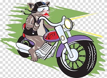 Cat Motorcycle Illustration, Motorcycle cat nose transparent background PNG clipart