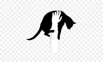 Cat people and dog people Quotation Love Black cat - Cat 