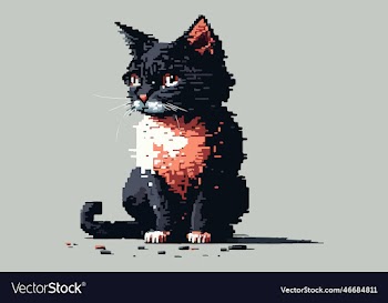 cat pixel