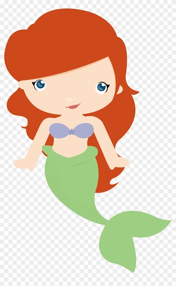 Cat Princess Mermaid 6 - Fundo Pequena Sereia Baby