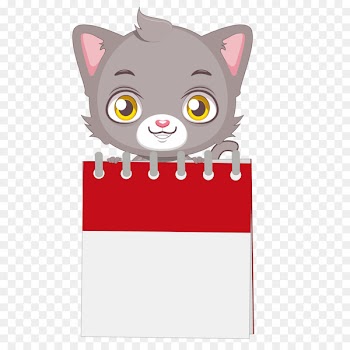 Cat Royalty-free Photography Illustration - Vector calendar cat 