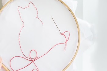 Cat Shape Needle And Thread