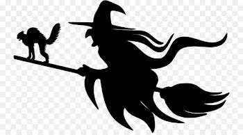 Cat Silhouette Witchcraft Clip art - Cat 
