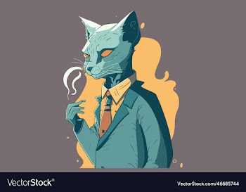 cat smoking