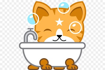 Cat Sticker Kitten Mango Whiskers - Cat 