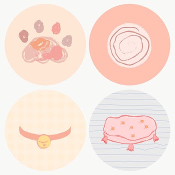 Cat story highlights icon set for social media transparent png | Free  transparent png - 2265122