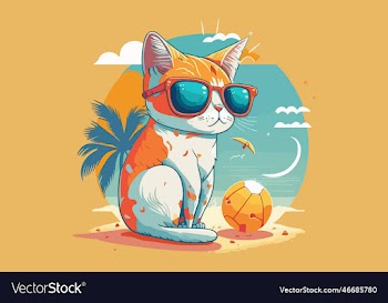 cat summer