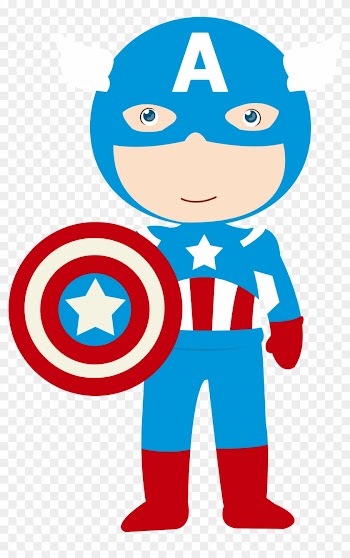 Cat Superhero, Superhero Clipart, Printable, Craft, - Capitao America Baby Png