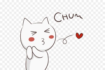 cat, sweet, heart, love, valentines day.png -  