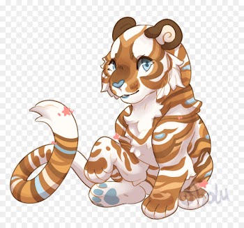 Cat Tiger DeviantArt Illustration Dog - cat 