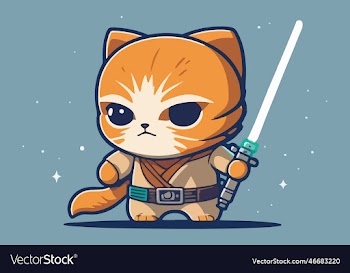 cat warrior style