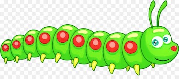 Caterpillar, Butterfly, Drawing, Green PNG