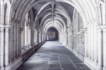 Cathedral Hallway Free Photo 