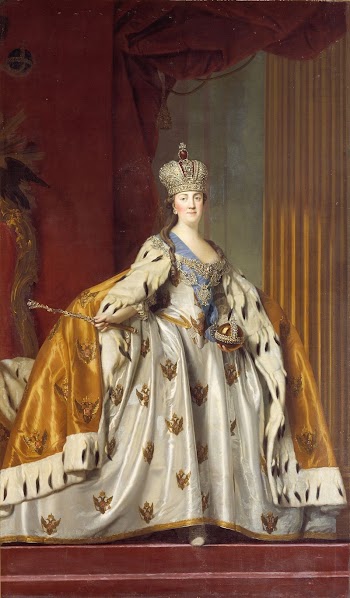 Catherine II of Russia in coronation | Free Photo - rawpixel