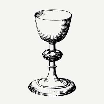Catholic chalice cup sticker, religious | Free PSD Illustration - rawpixel