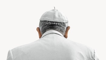 Catholic pope desktop wallpaper, white | Free Photo - rawpixel