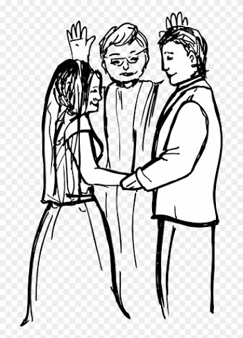Catholic Wedding Clipart - Church Wedding Clipart