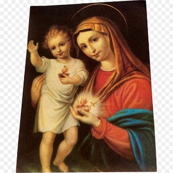 Catholicism Religion Saint Prayer The Life of the Blessed Virgin Mary - Immaculate heart of mary 