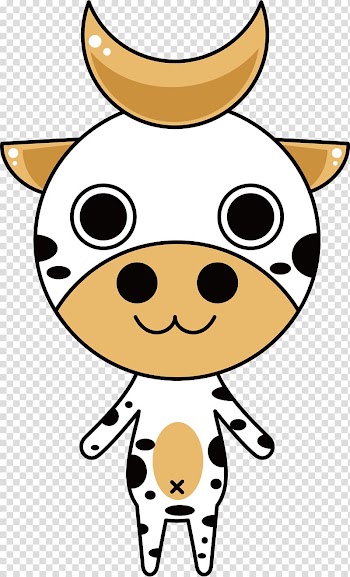 Cattle Animal , White cow illustration transparent background PNG clipart
