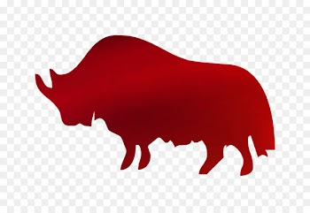 Cattle Clip art Silhouette Snout RED.M -  