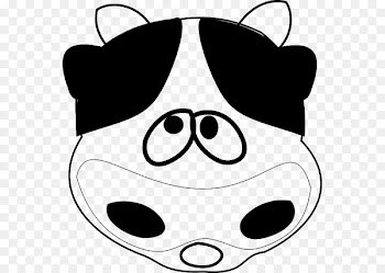 Cattle Clip art Vector graphics Openclipart Image - cartoon cow face 