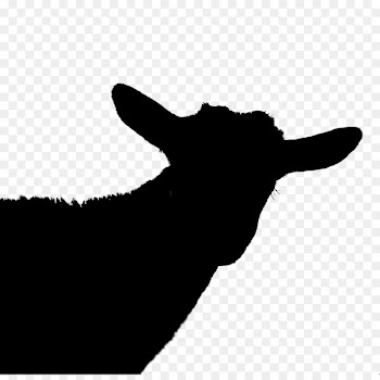 Cattle Goat Clip art Silhouette Snout -  