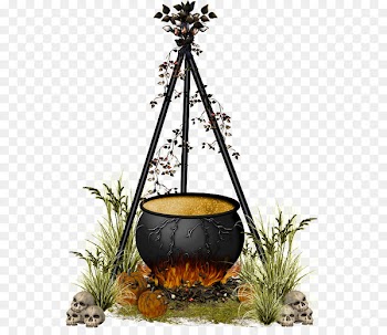 Cauldron Boszorkány Hexenkessel Marmite Halloween - Halloween 