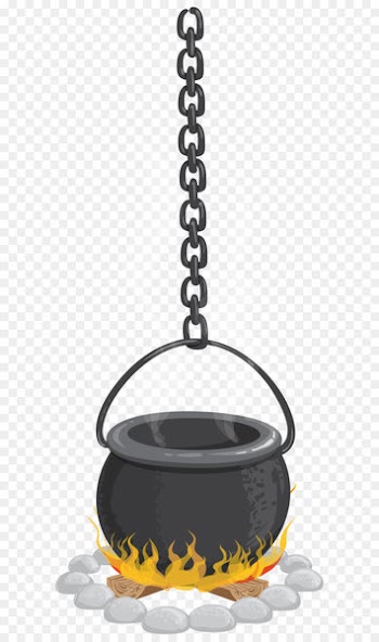 Cauldron Halloween Clip art - Hanging Witch Cauldron PNG Transparent Image 
