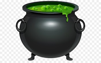 Cauldron Witchcraft Halloween Clip art - Halloween Black Cauldron PNG Clipart Image 