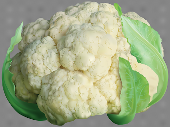 Cauliflower Transparent PNG Clip Art Image | Gallery Yopriceville ...