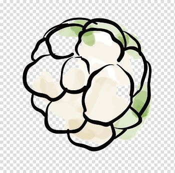 Cauliflower Vegetable Hwachae, Cauliflower transparent background PNG clipart