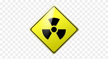 Caution Radiation - Radiation Symbol (y) Baby Blanket