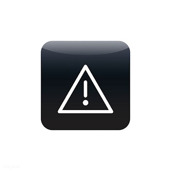 Caution sign with exclamation icon vector | Free stock vector - 533394