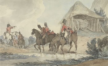 Cavalrymen Passing Through a Stream, | Free Photo - rawpixel