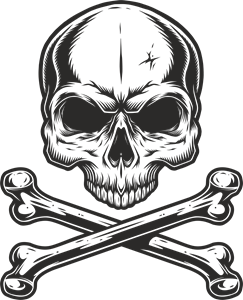 caveira Logo Vector