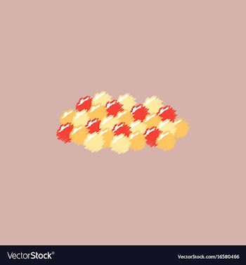 Caviar icon in hatching style vector image