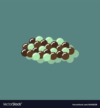 Caviar icon in sticker style vector image