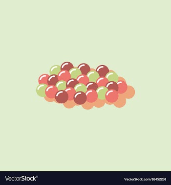 Caviar icon in sticker style vector image