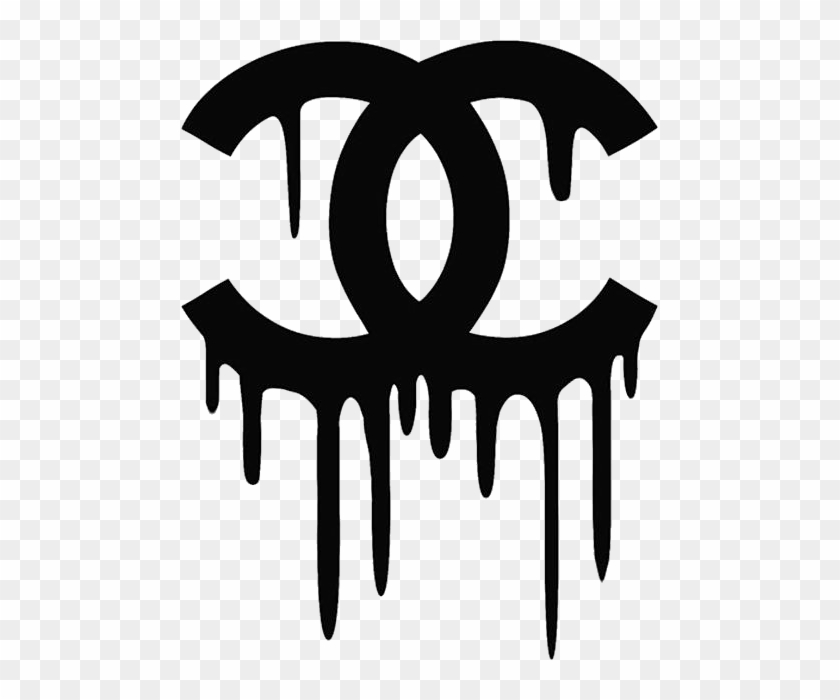 Cc Chanel Paris Logos Sony Phonecase Cover For Xperia - Dripping Chanel Logo
